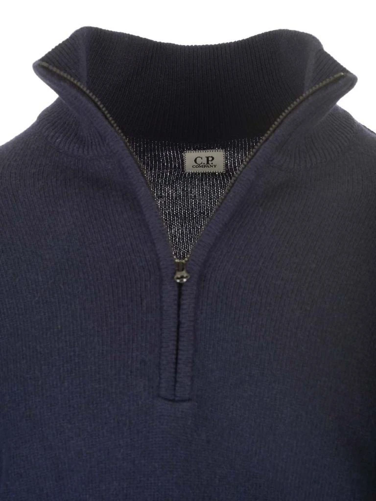 C.P. Company C.P. Company Lens-Detailed Half Zipped Jumper 3