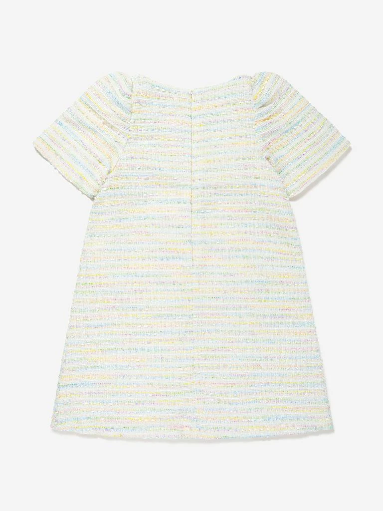 BCBG BCBG Girls Tweed Dress in Blue 2