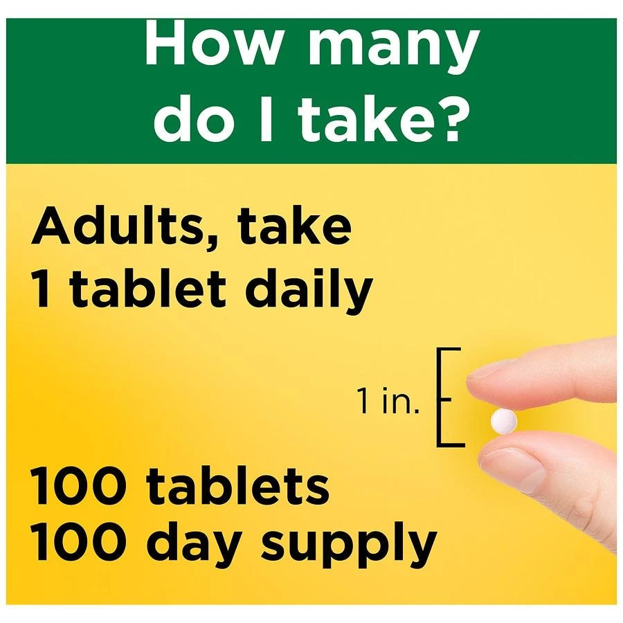 Nature Made Vitamin B6 100 mg Tablets 4