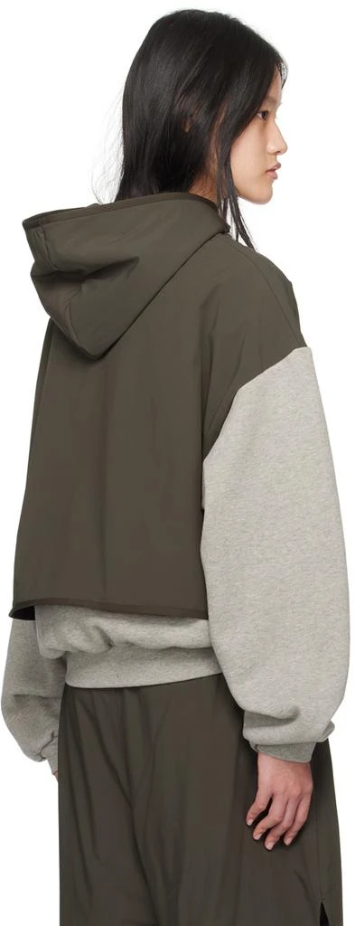 Fear of God ESSENTIALS Gray Bonded Hoodie 3