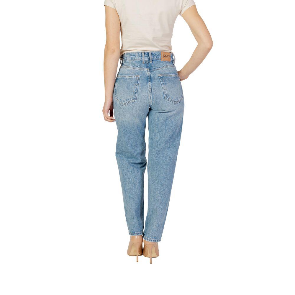 ONLY blue Cotton Jeans & Women's Pant