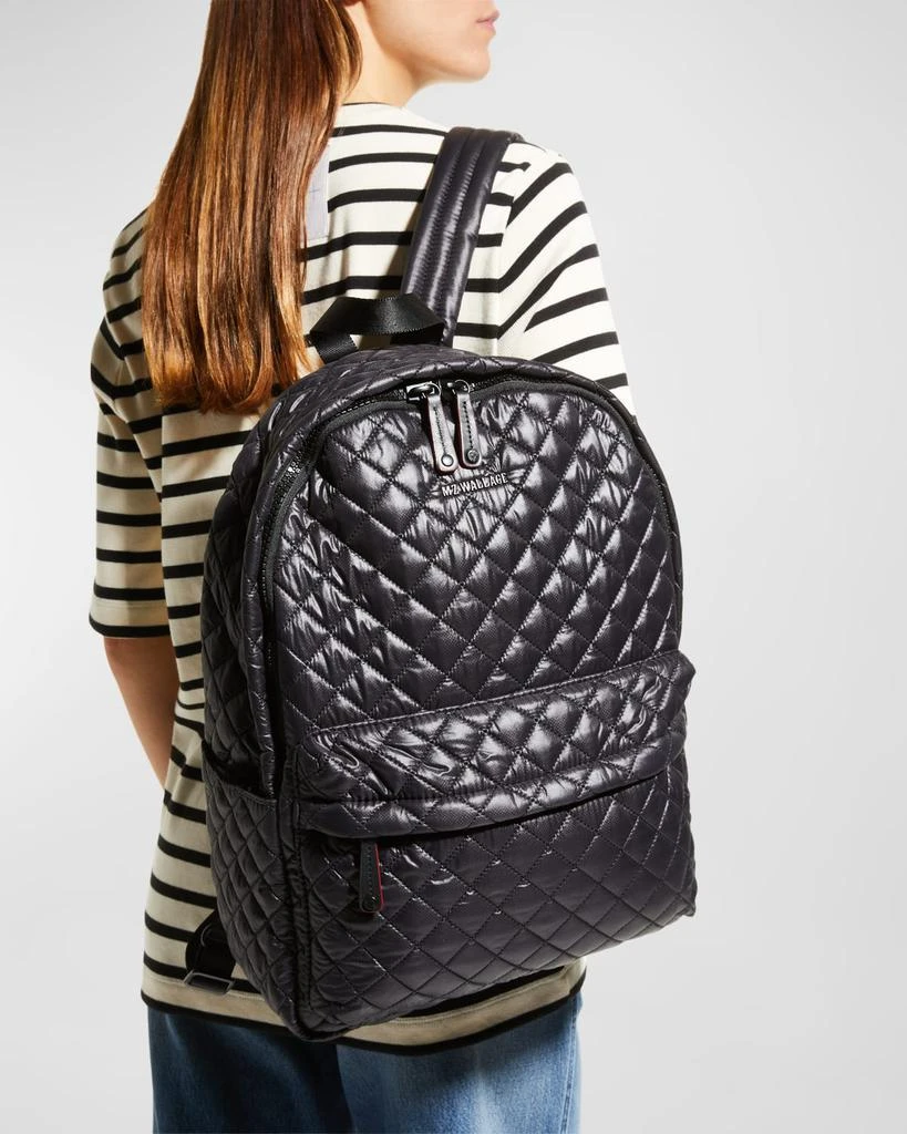 MZ Wallace Metro Deluxe Quilted Nylon Backpack 4