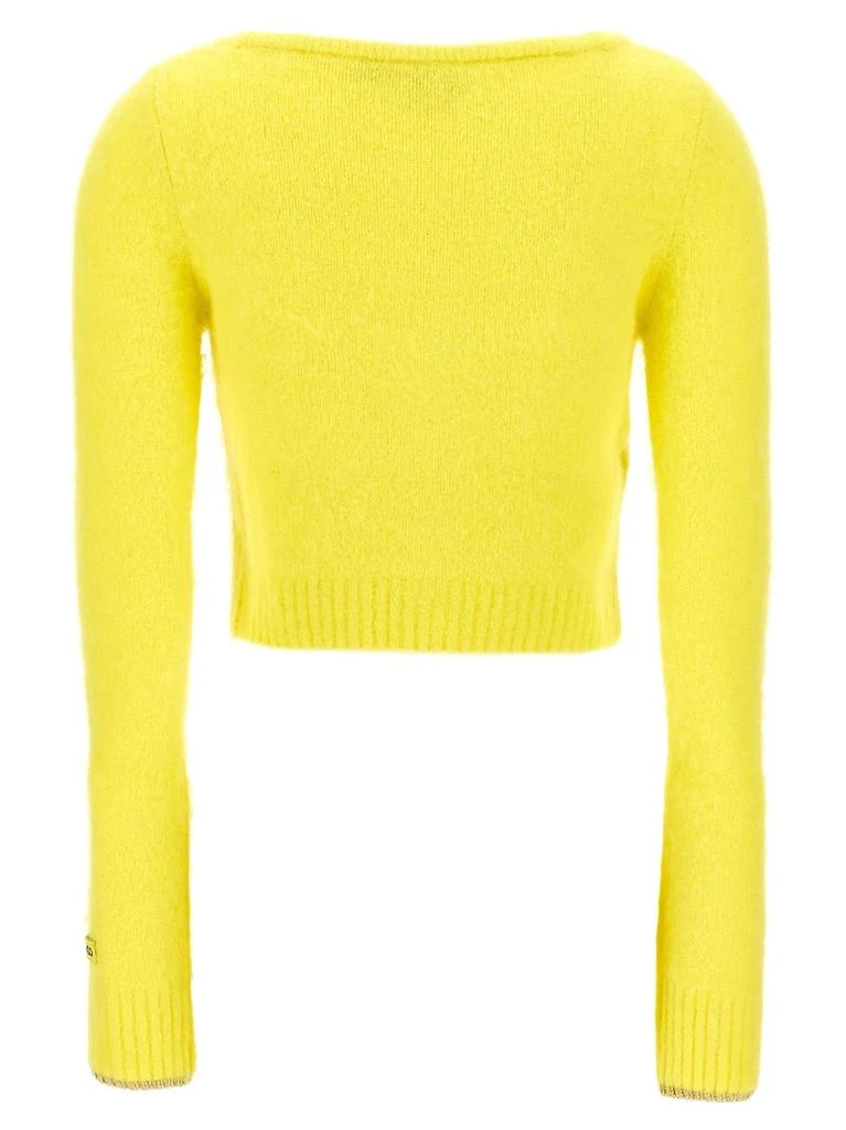 PINKO Pinko Colorpoint Cropped Cardigan 2