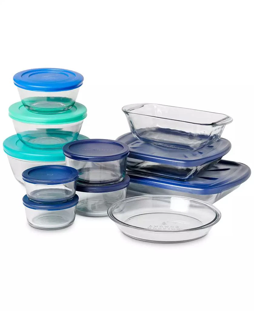 Anchor Hocking 20-Piece Bake, Store & Mix Set 1