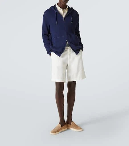 Brunello Cucinelli Zip-up cotton hoodie 2