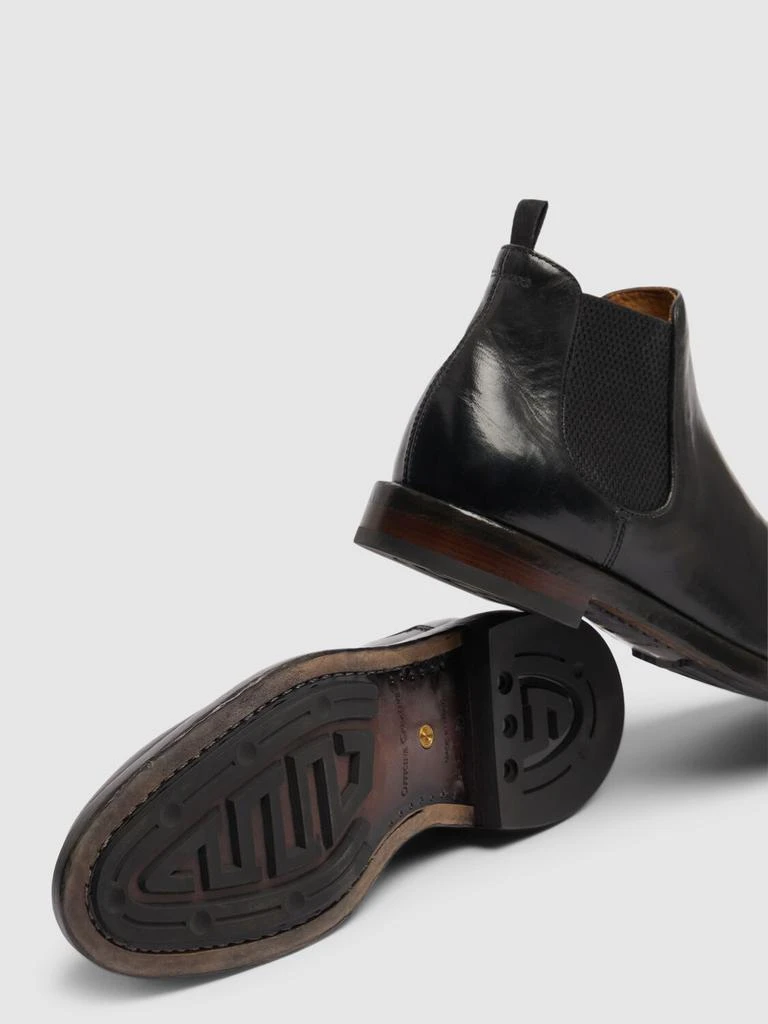 OFFICINE CREATIVE Temple Leather Chelsea Boots 4