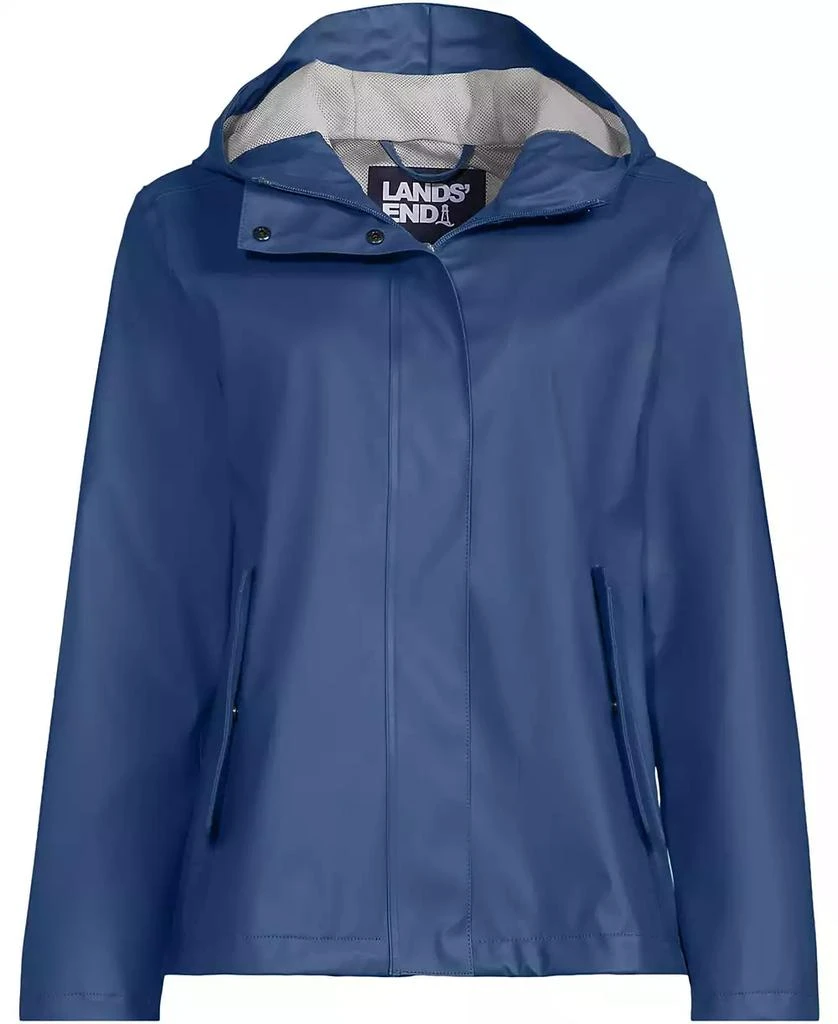 Lands
 End Plus Size Squall Waterproof Rain Slicker Jacket 3