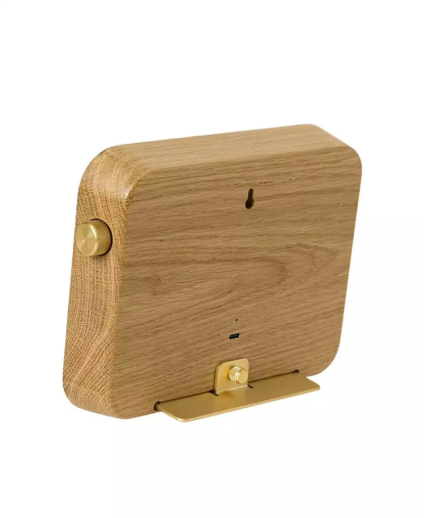 Uncommon Goods Literary Clock White Oak
Brass Digital Desk Clock 3