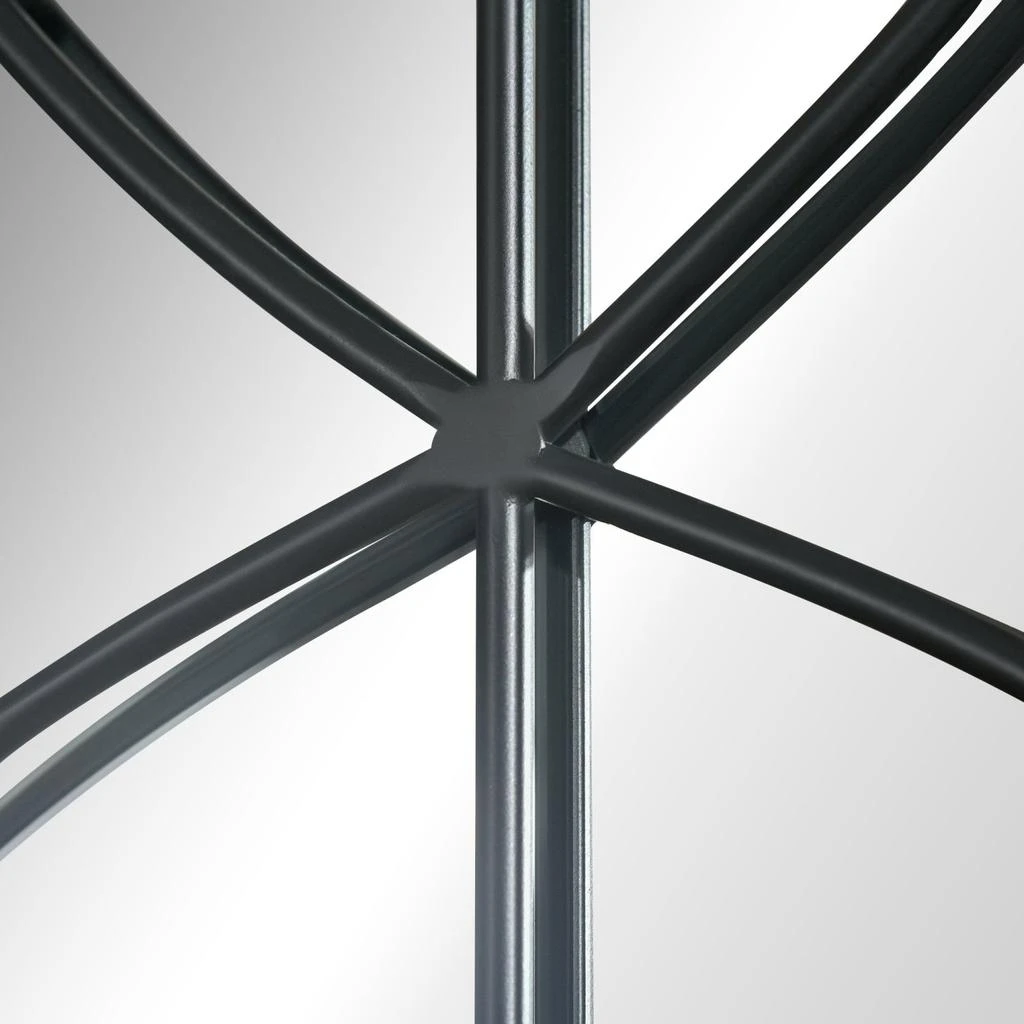 Streamdale Furniture Streamdale Farmhouse Arch Mirror: Large Rustic Wall Decor 2