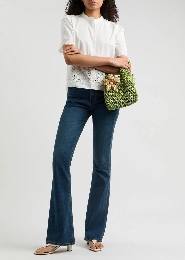 FRAME Broderie anglaise cotton shirt 4