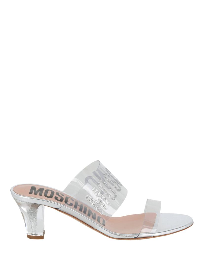 Moschino Moschino Maxi Crystal Slingbacks - Sandals