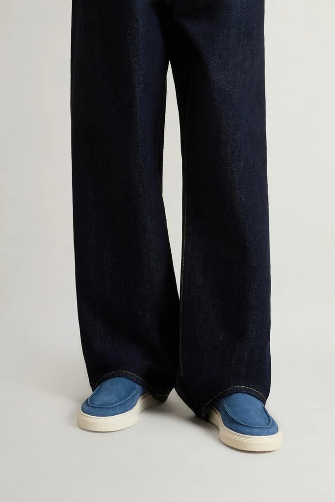 Woolrich Suede Loafers - Men - Blue 6