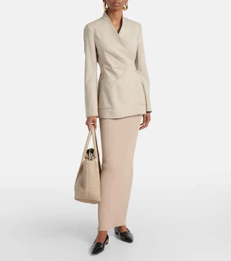 Max Mara Nereo wool, mohair, and silk blazer 2