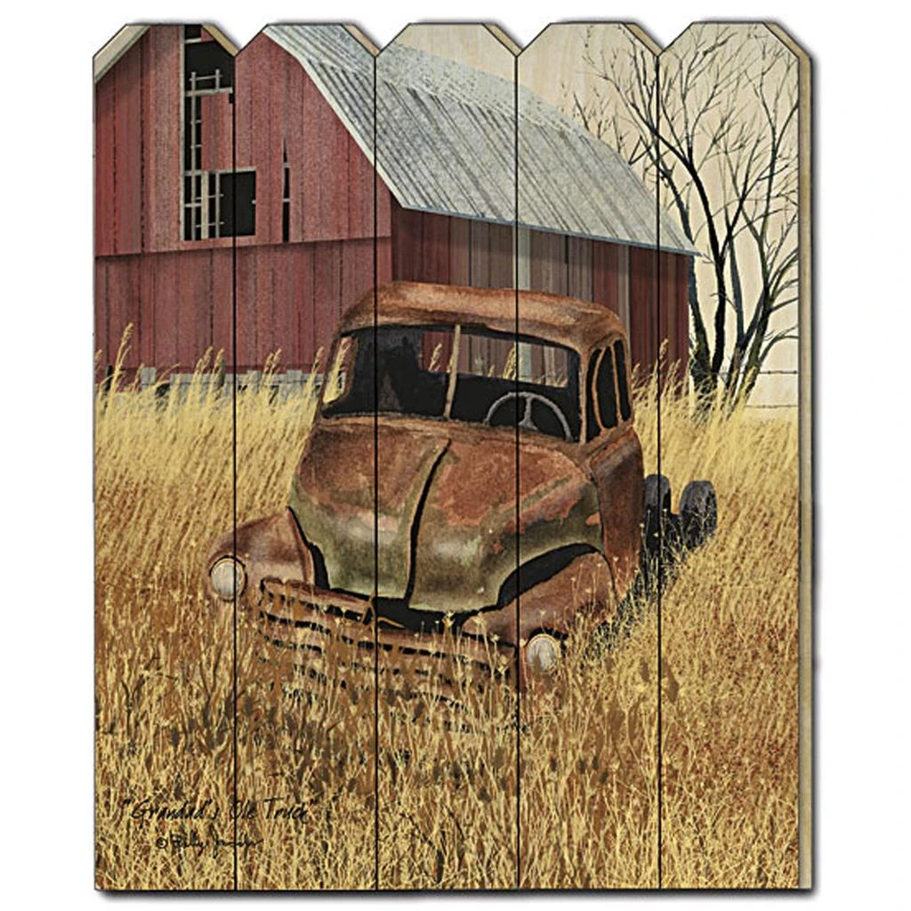 Hivvago Granddads Old Truck 1 Unframed Print Wall Art