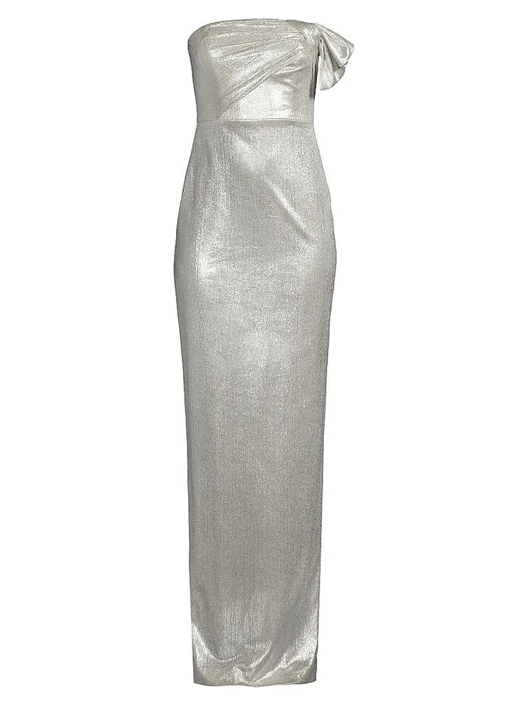 Black Halo Divina Column Gown 1