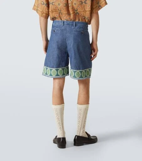 Valentino Denim Bermuda shorts 4