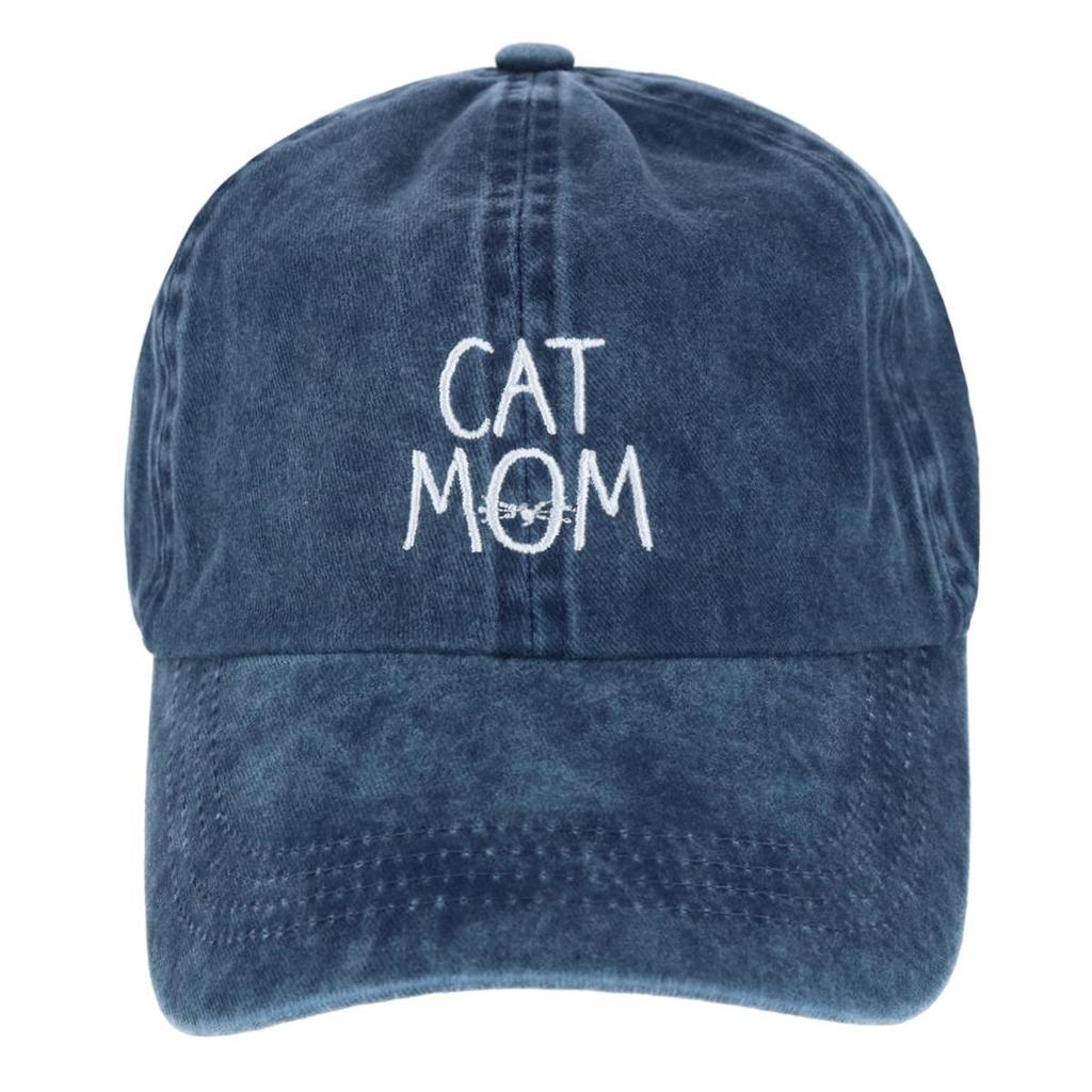 David & Young Women's Cat Mom Baseball Hat