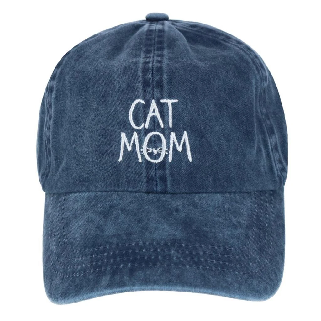David & Young Women's Cat Mom Baseball Hat 1