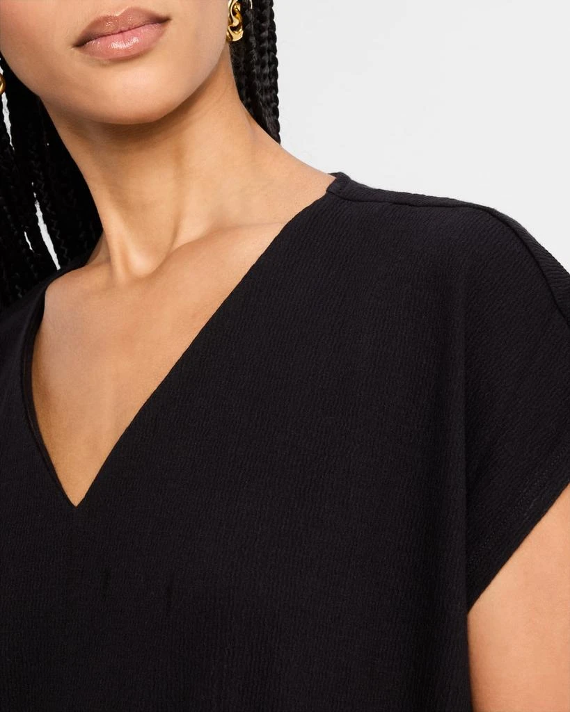 Eileen Fisher Crinkled Organic Cotton Jersey Tunic 5