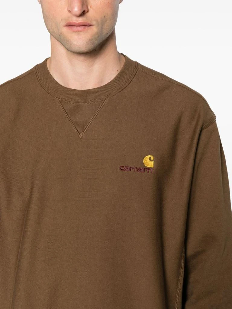 Carhartt Wip CARHARTT WIP - American Script Cotton Blend Sweatshirt 4