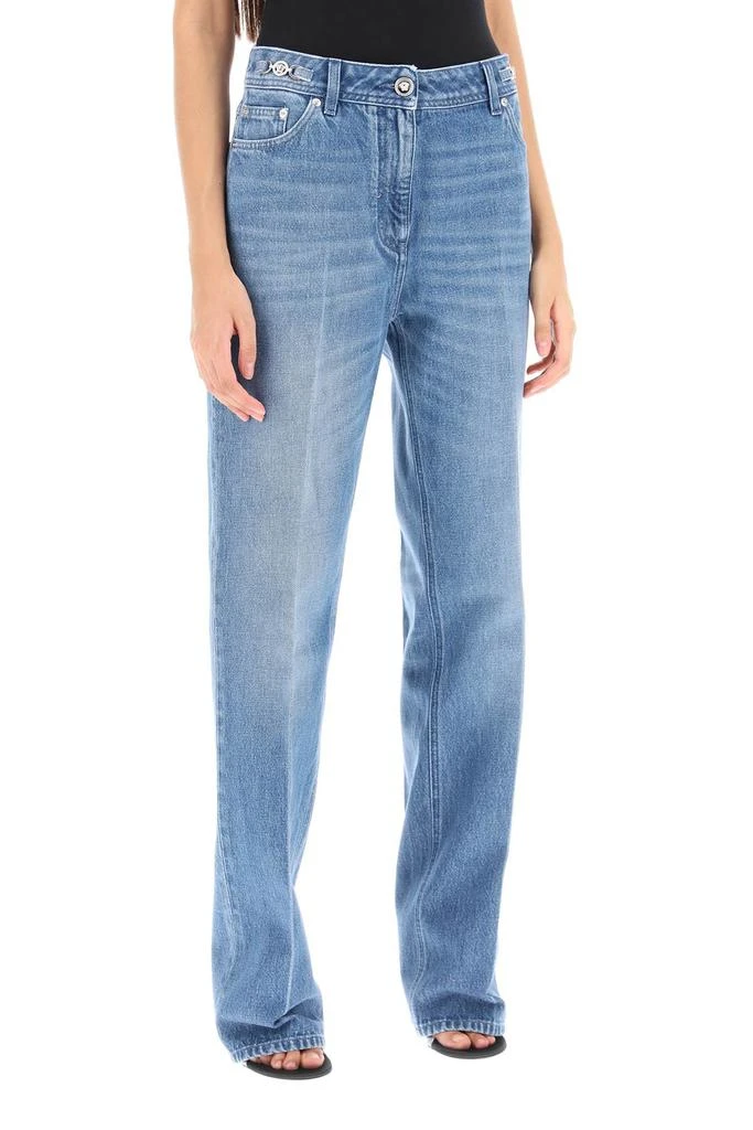 Versace boyfriend jeans with tailored crease 2