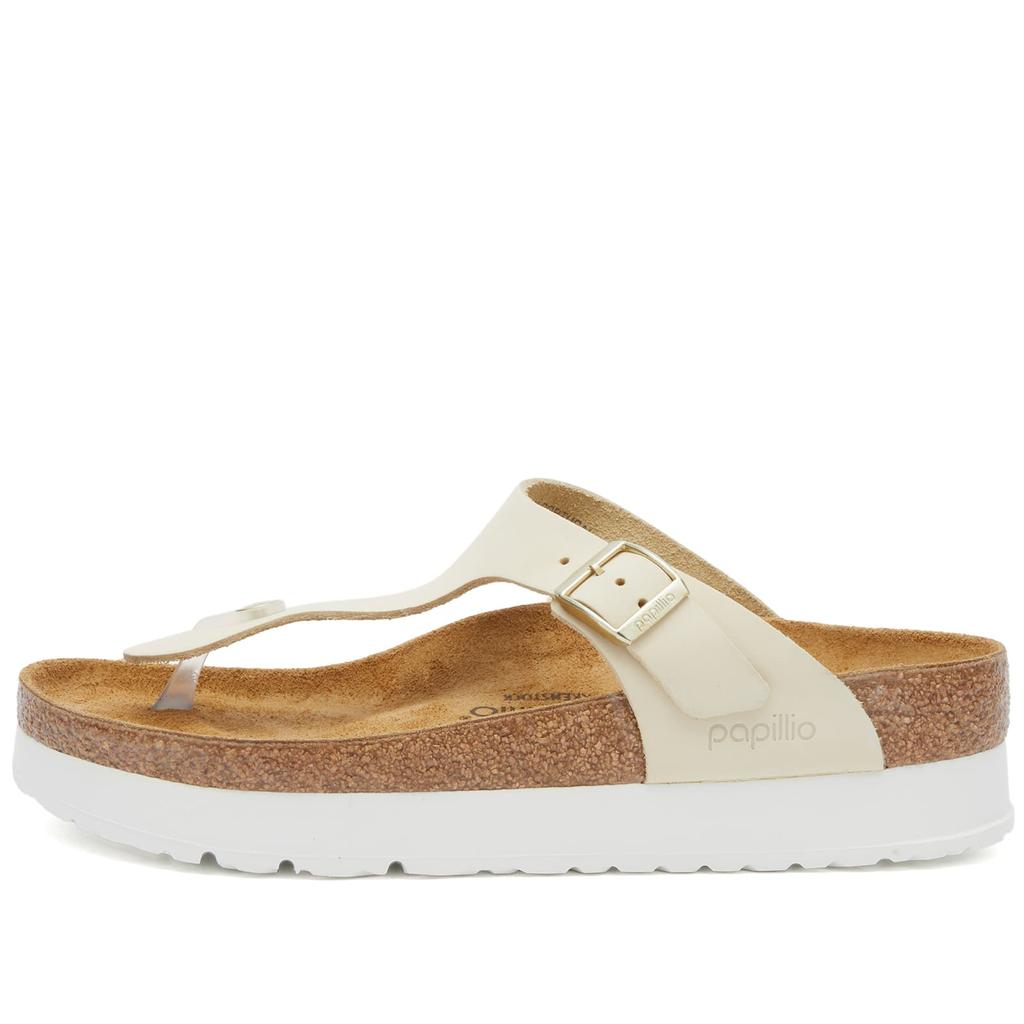 Birkenstock Birkenstock Gizeh Platform Flex Nubuck