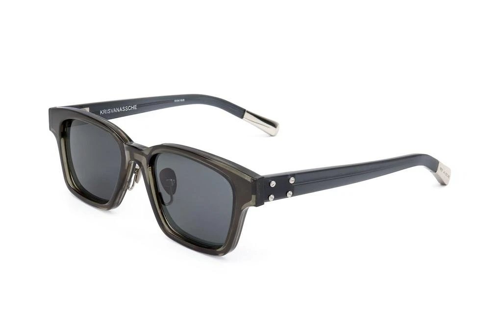 Linda Farrow Linda Farrow X Kris Van Assche Rectangle Sunglasses 2