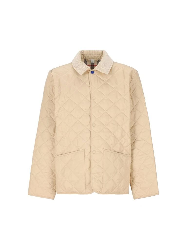 Burberry Kids Diamond-Quilted Press Stud Jacket – On Sale Now with