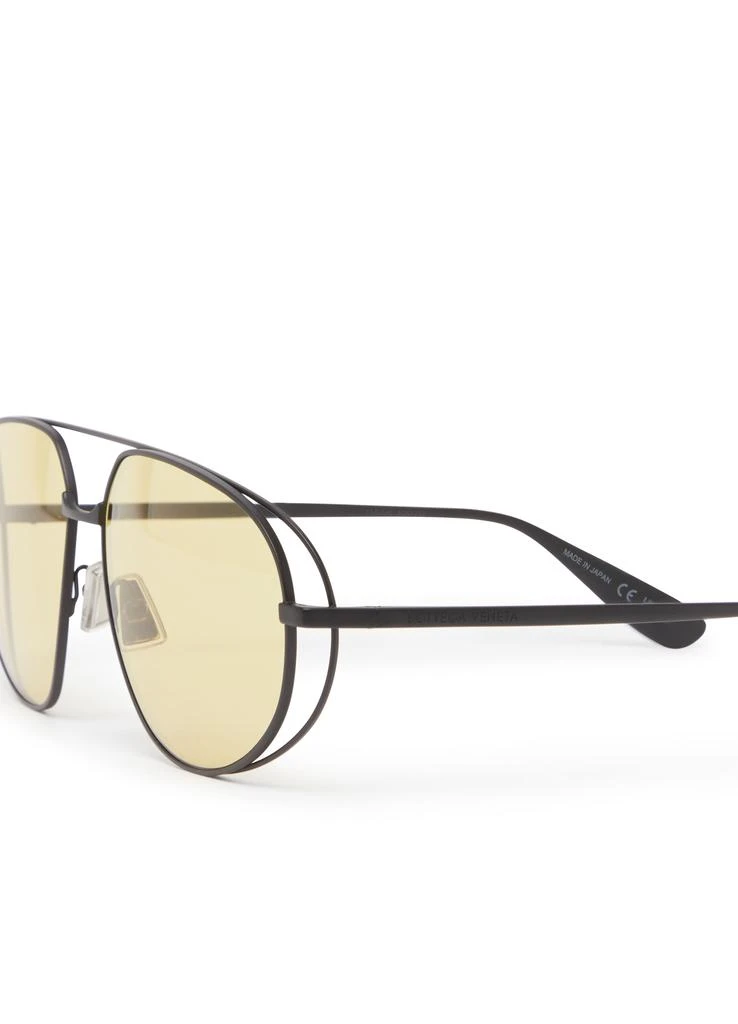 Bottega Veneta Classic Aviator metal sunglasses 4