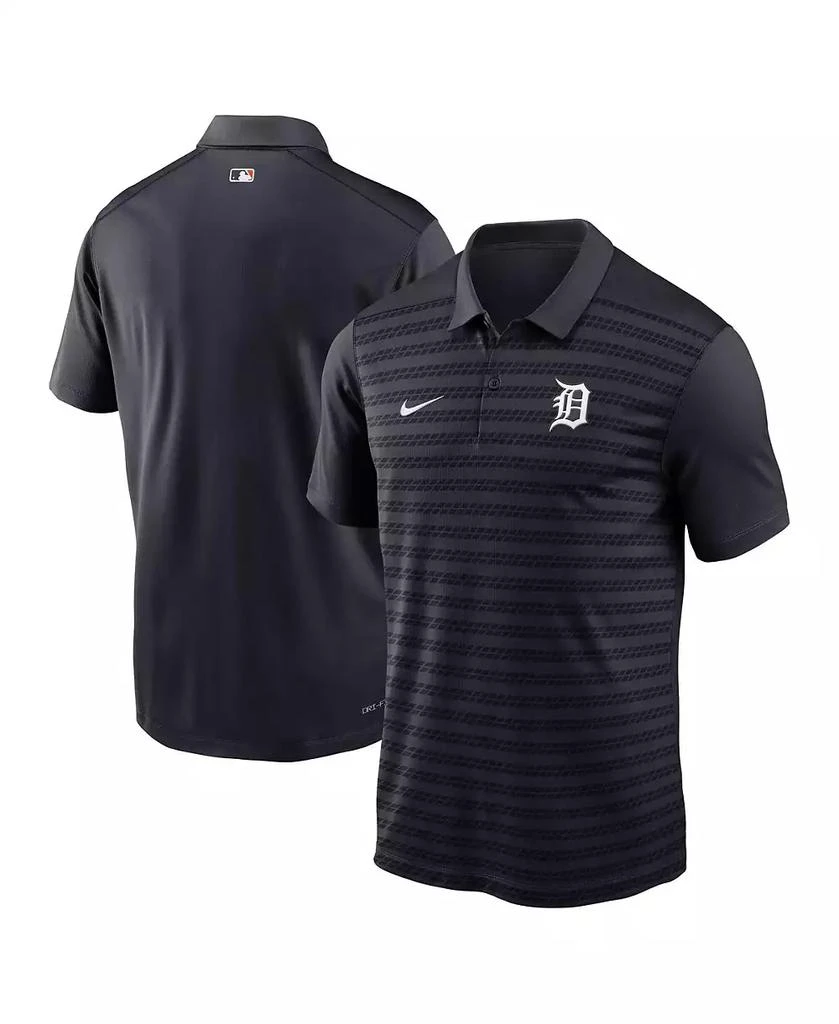 NIKE Men's Navy Detroit Tigers Authentic Collection Victory Performance Polo Shirt 1