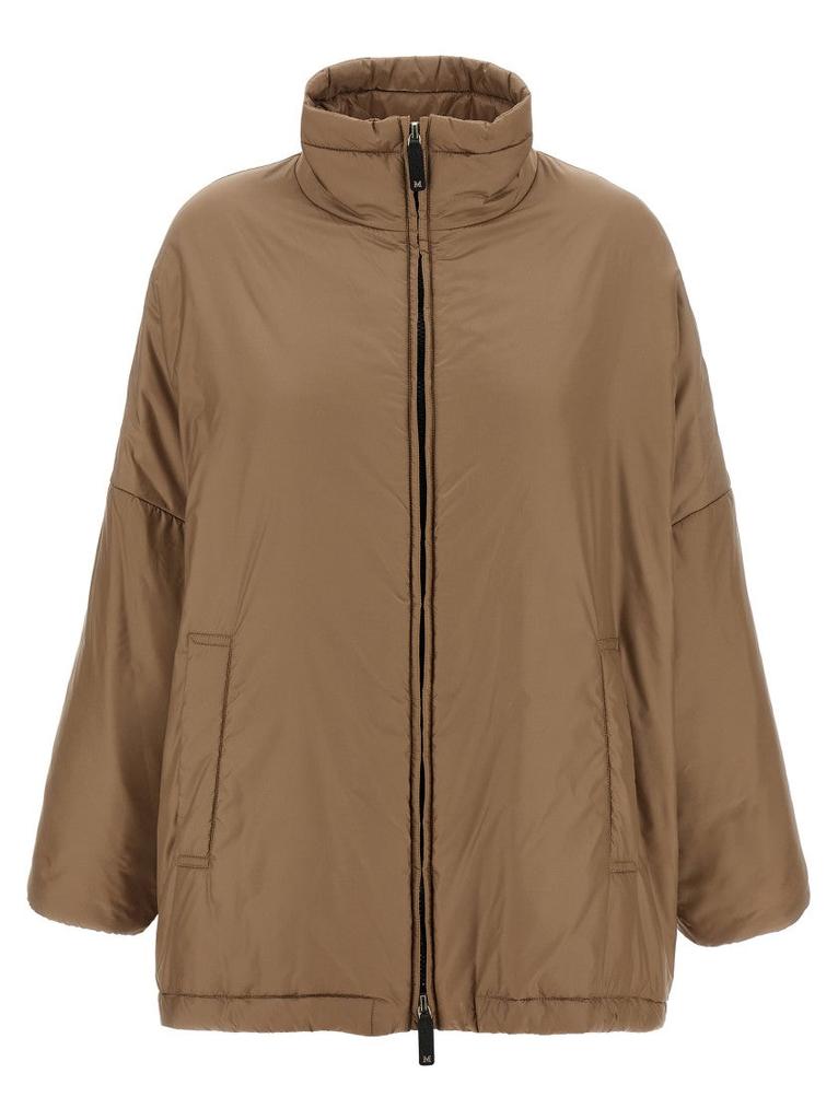 ジャケット MAX MARA DOUBLE-BREASTED CASHMERE JACKET IN DOVE COLOR Max Mara Women's Double-Breasted Cashmere Jacket In Dove