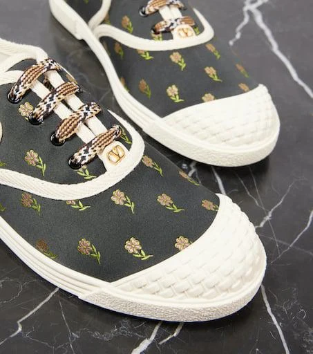 Valentino Bay By Bay embroidered sneakers 5