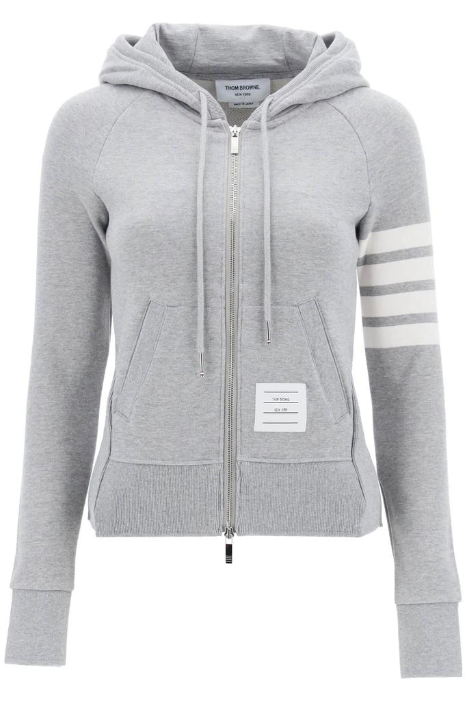 Thom Browne 4-bar full zip hoodie 1