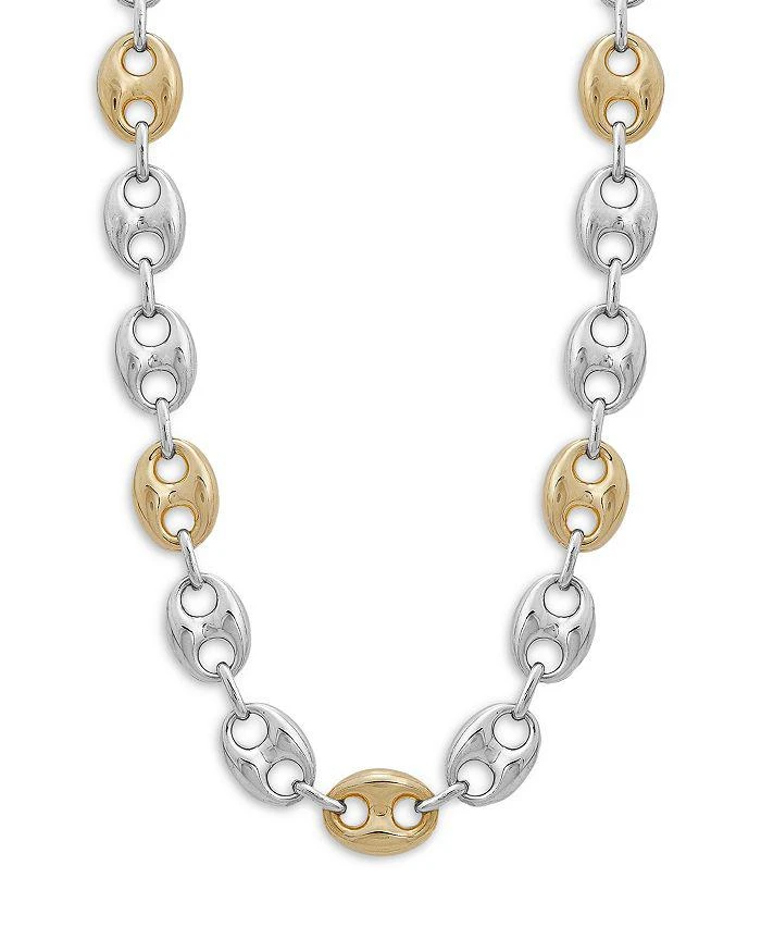 Alberto Amati Mariner Link 14K Yellow Gold & Sterling Silver Necklace, 36" 1
