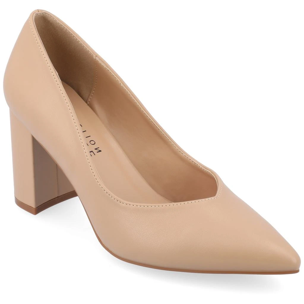 Journee Collection Collection Women's Narrow Width SuperNatural Tru Comfort Foam SIMONNE Pumps Cool Shades 1