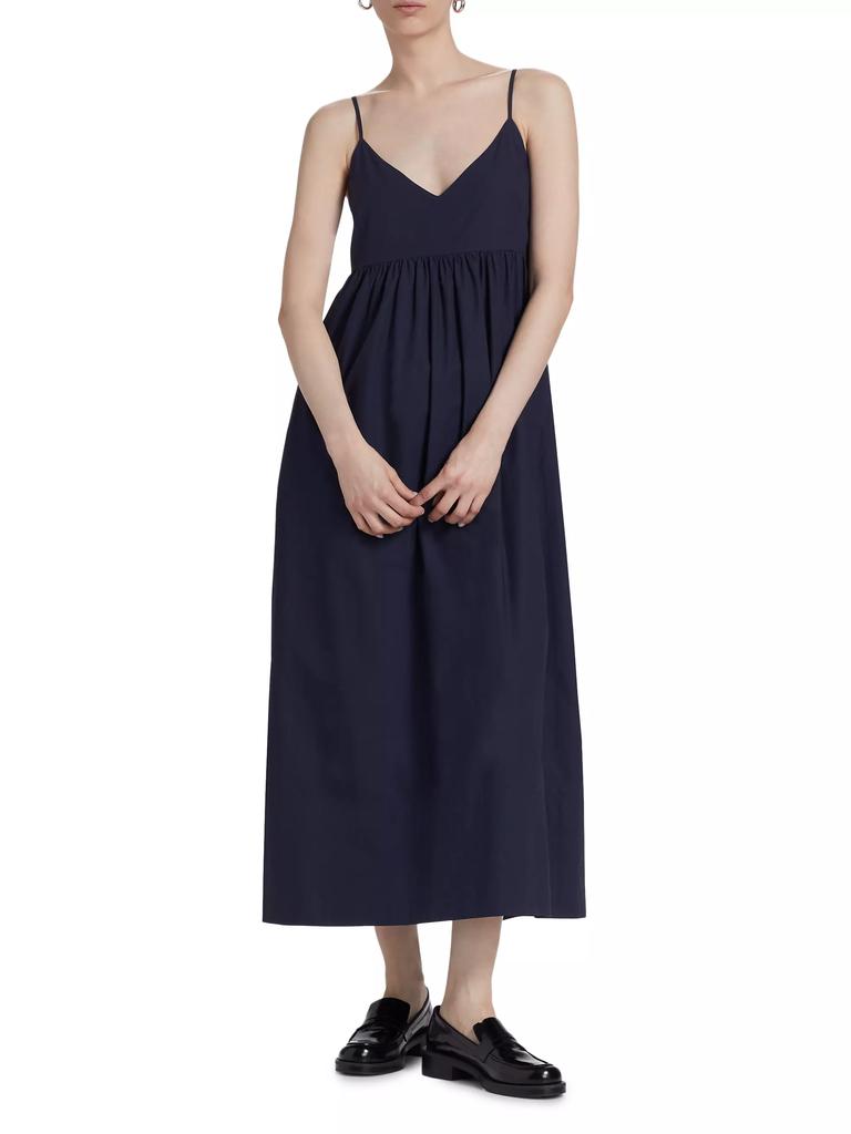 Jenni Kayne Cove Cotton V-Neck Maxi Dress