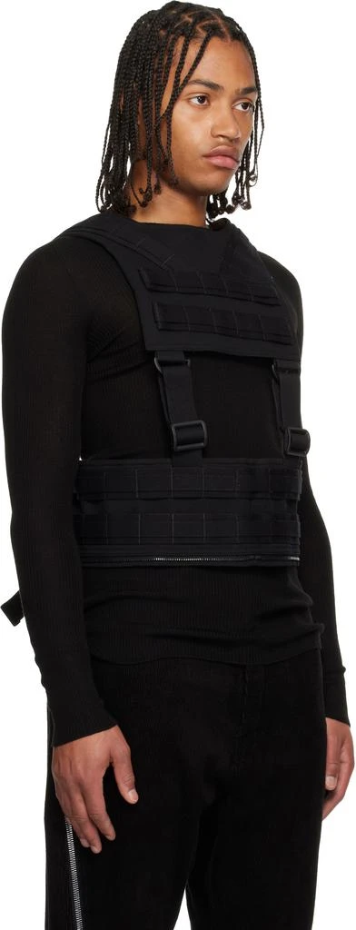 Rick Owens Black Concordians Harness Vest 2