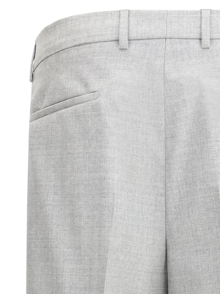 Brunello Cucinelli Brunello Cucinelli Pressed Crease Slim-Fit Trousers 3