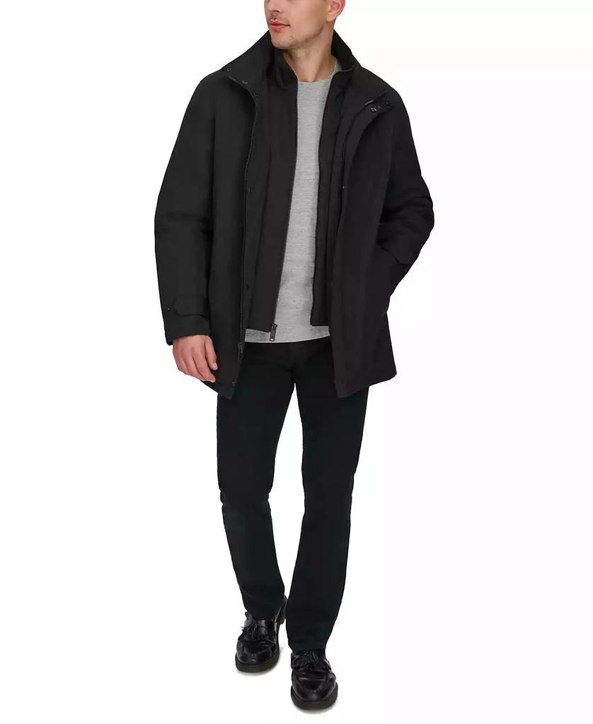 Dockers Men's Three-Quarter Length Commuter Jacket with Bib 7