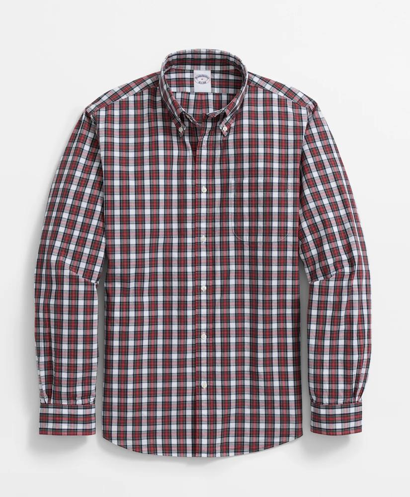 Brooks Brothers Friday Shirt, Poplin Tartan
