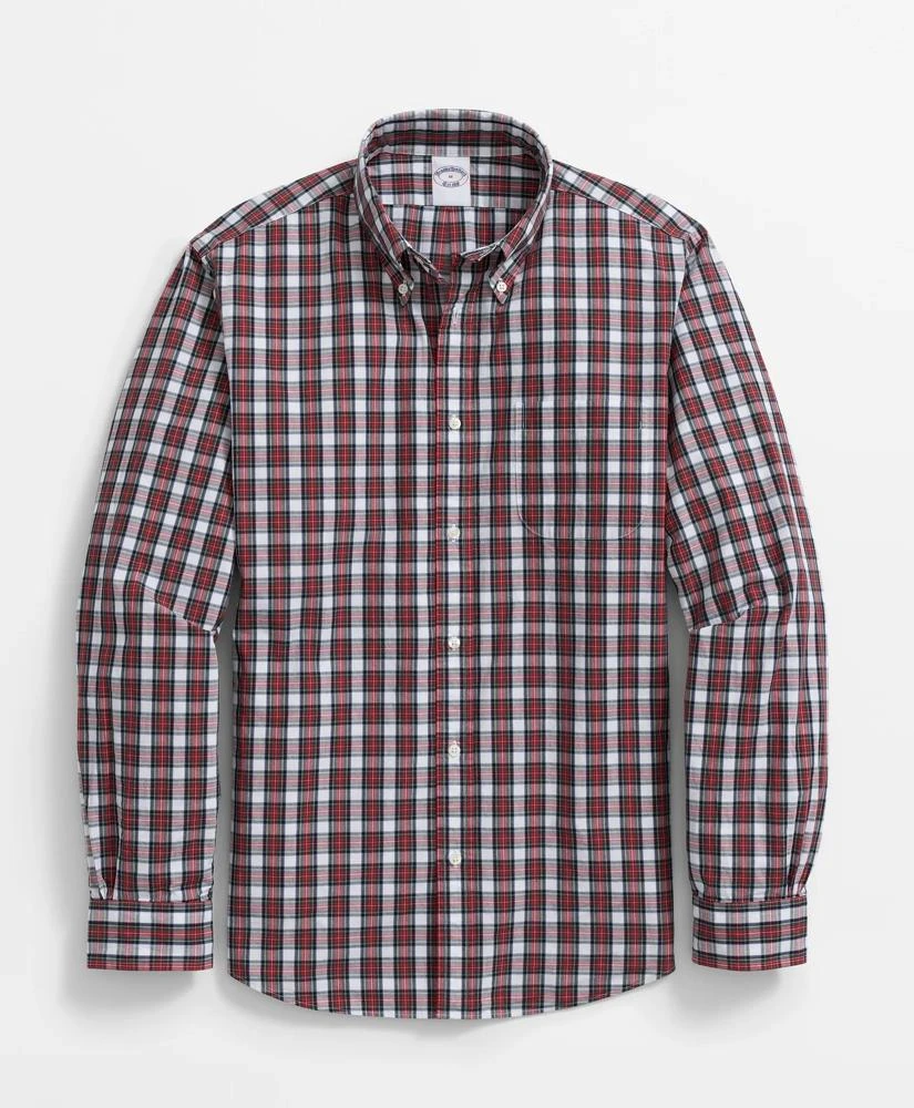 Brooks Brothers Friday Shirt, Poplin Tartan 1
