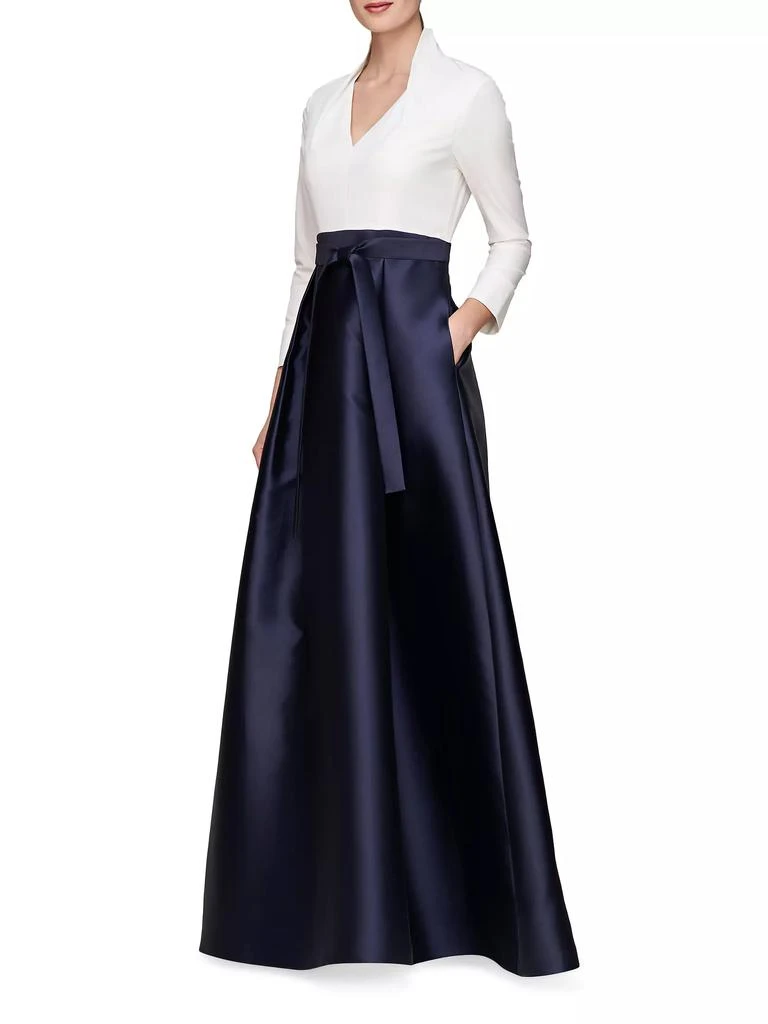 Kay Unger Phoebe Swan-Neck Gown 3