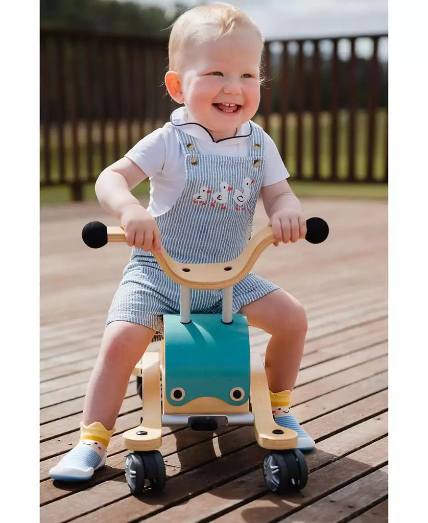 Komuello Infant Boys Breathable Washable Non-Slip Sock Shoes Crown Prince 6