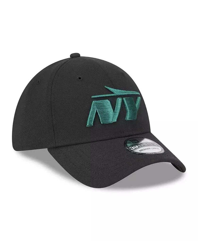 New Era Men's Black New York Jets NFL Standard 39THIRTY Flex Hat 2
