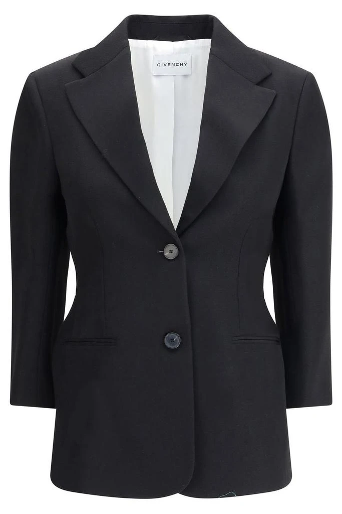 Givenchy Givenchy Single-Breasted Tailored Blazer from Cettire