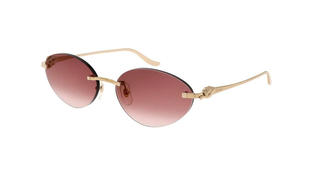 Shop Cartier Panthere de Cartier Grey Butterfly Ladies  display picture 1