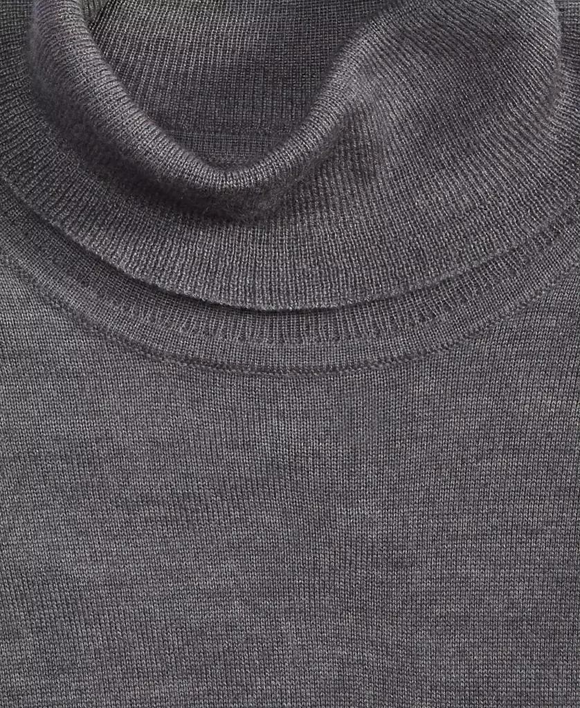 Alfani Men's Merino Wool-Blend Turtleneck Sweater, Created for Macy's 3