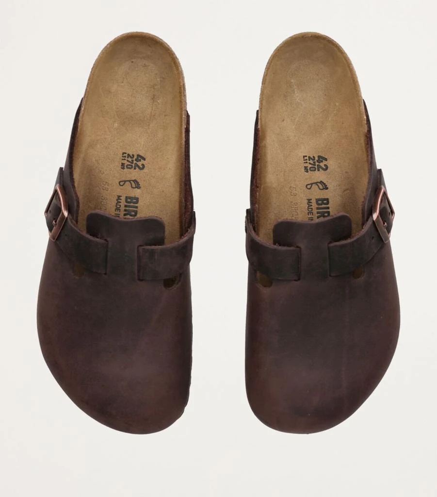 Birkenstock Leather Boston Clogs 4