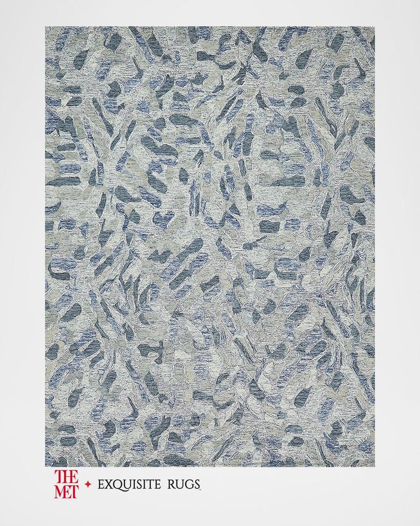 Exquisite Rugs Botanica Hand-Tufted Blue Rug, 8' x 10'