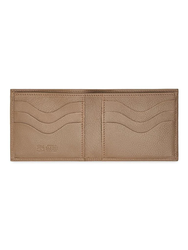 Il Bisonte Leather Bifold Wallet 2